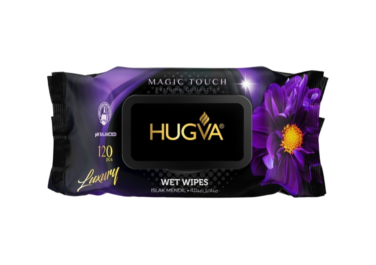 HUGVA-ORIENTALNE-LUKSUSOWE-NAWILZANE-CHUSTECZKI-MAGIC-TOUCH-120szt.